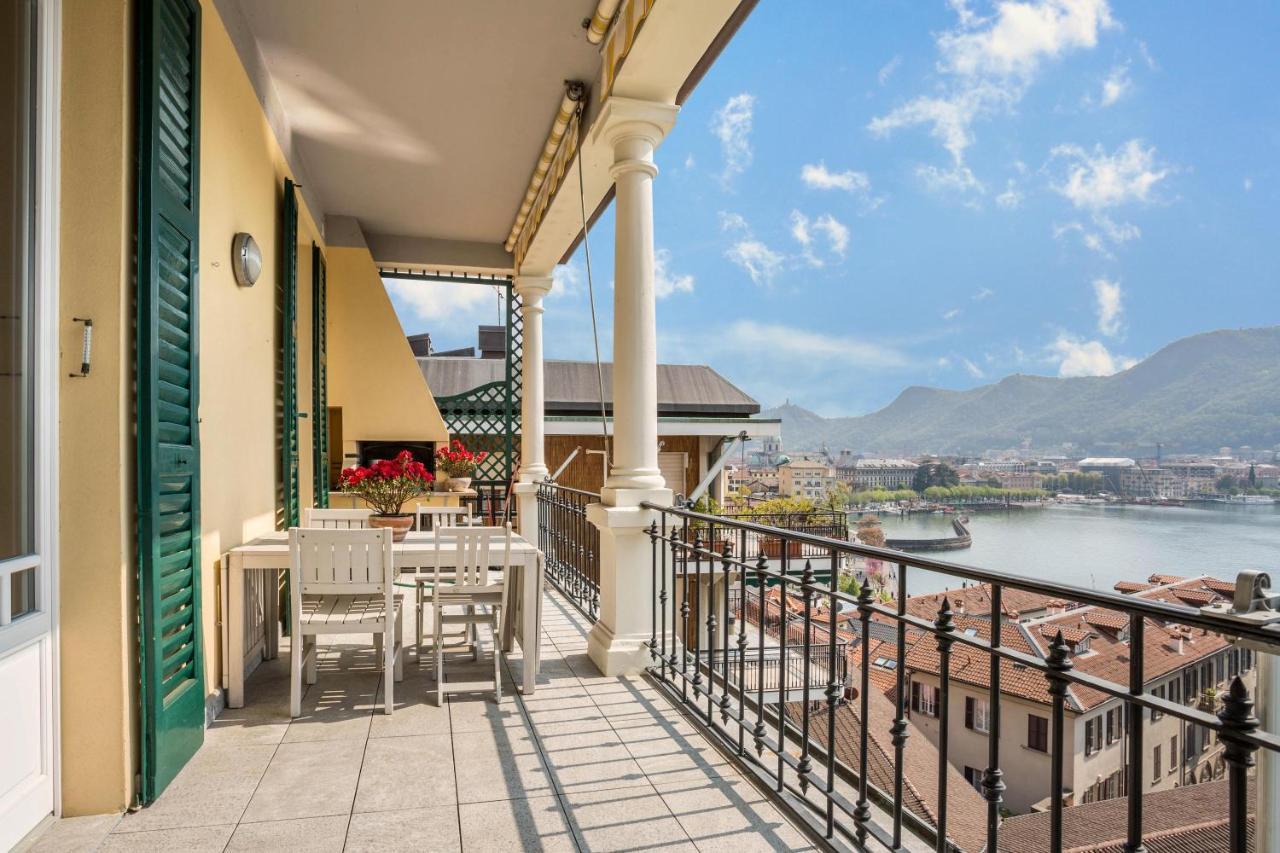 Ferienwohnung Central Vista Lago Como Exterior foto